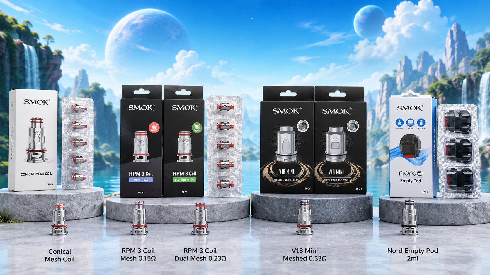 Nord Smok Coils: How to Choose the Right One for You Nord Smok Coils: How to Choose the Right One for You