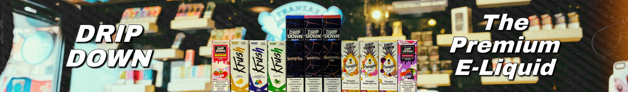 Drip Down Salt Nic 30ml | E-Liquids All Collections online in Pakistan