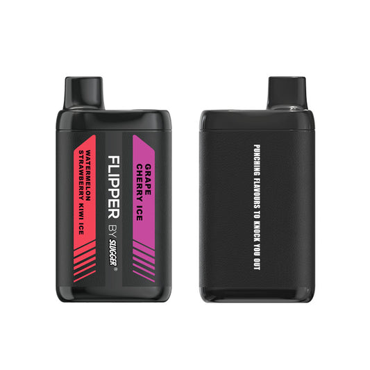 WATERMELON STRAW KIWI + GRAPE CHERRY 40MG - FLIPPER DISPOSABLE 16000 PUFFS