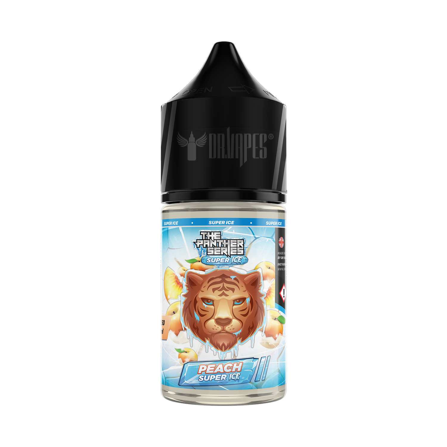 PEACH ICE 30ML - DR VAPES PANTHER SUPER ICE