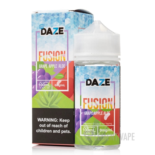GRAPE APPLE ALOE ICE 100ML - DAZE FUSION