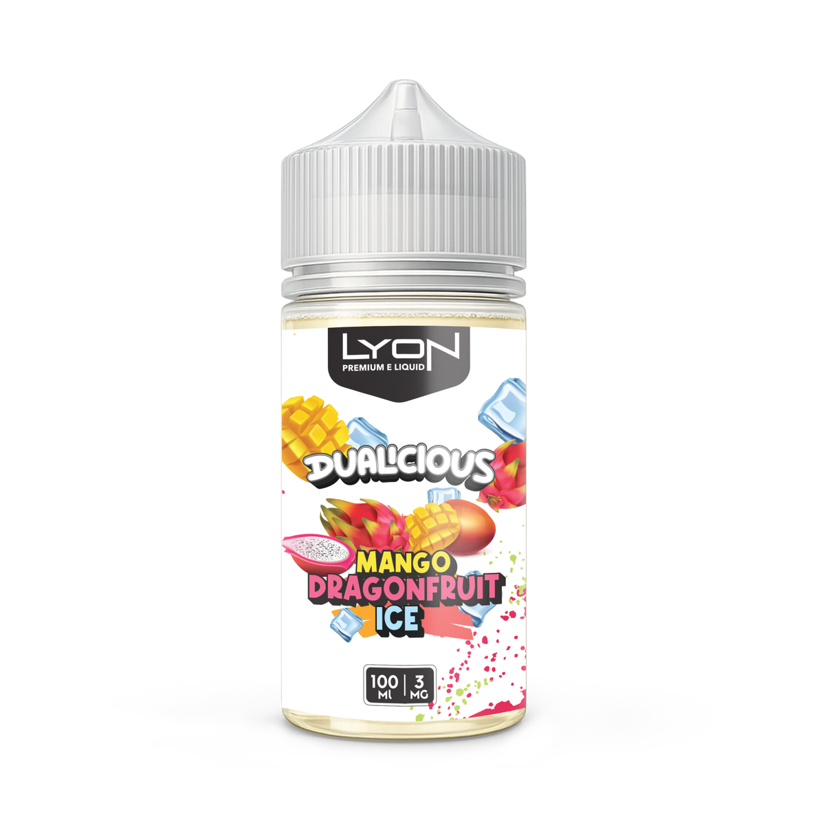 MANGO DRAGON FRUIT ICE 100ML - LYON DUALICIOUS SERIES