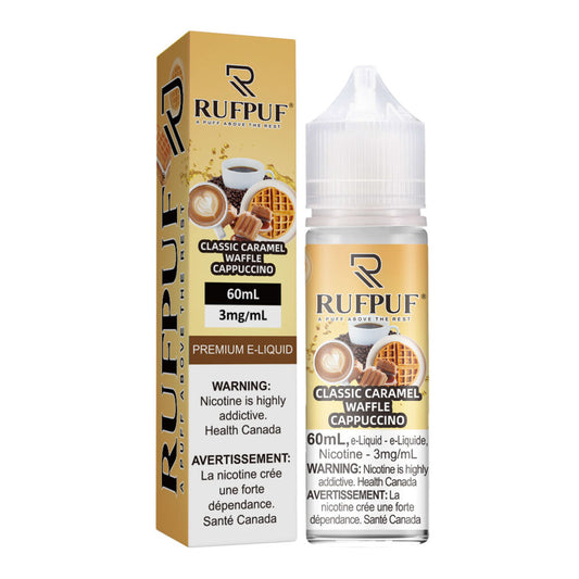 CLASSIC WAFFLE CAPPUCCINO ICE 60ML - RUFPUF FREEBASE