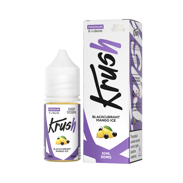 BLACKCURRANT MANGO ICE 30ML - DRIP DOWN KRUSH SERIES
