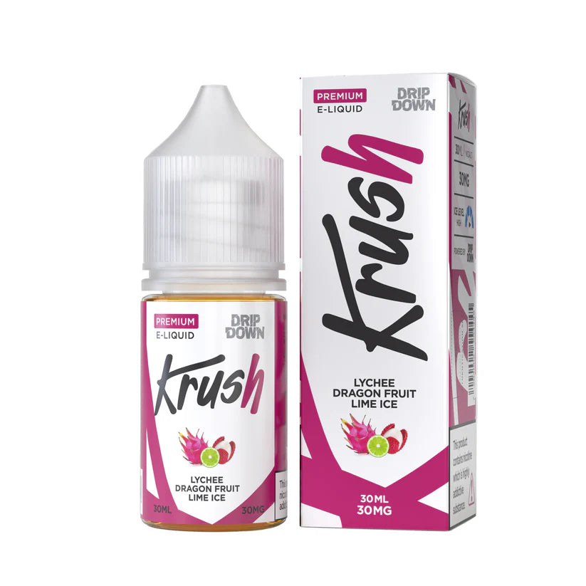 LYCHEE DRAGON FRUIT LIME ICE 30ML - DRIP DOWN KRUSH