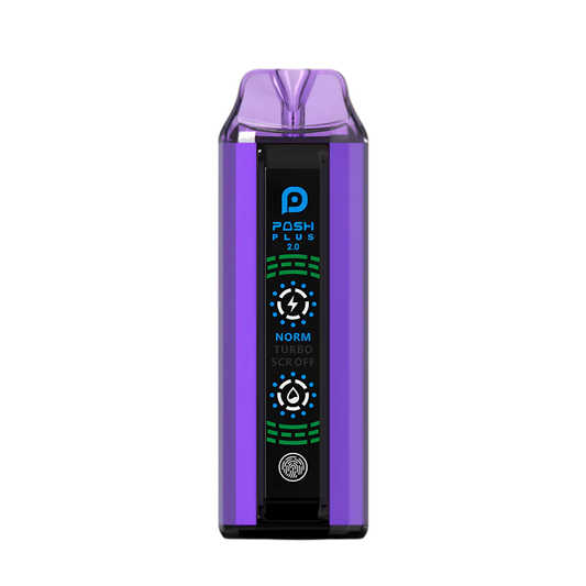 FROSTBITE GRAPE ICE 50MG - POSH PLUS 2.0 DISPOSABLE 20000 PUFFS 50MG