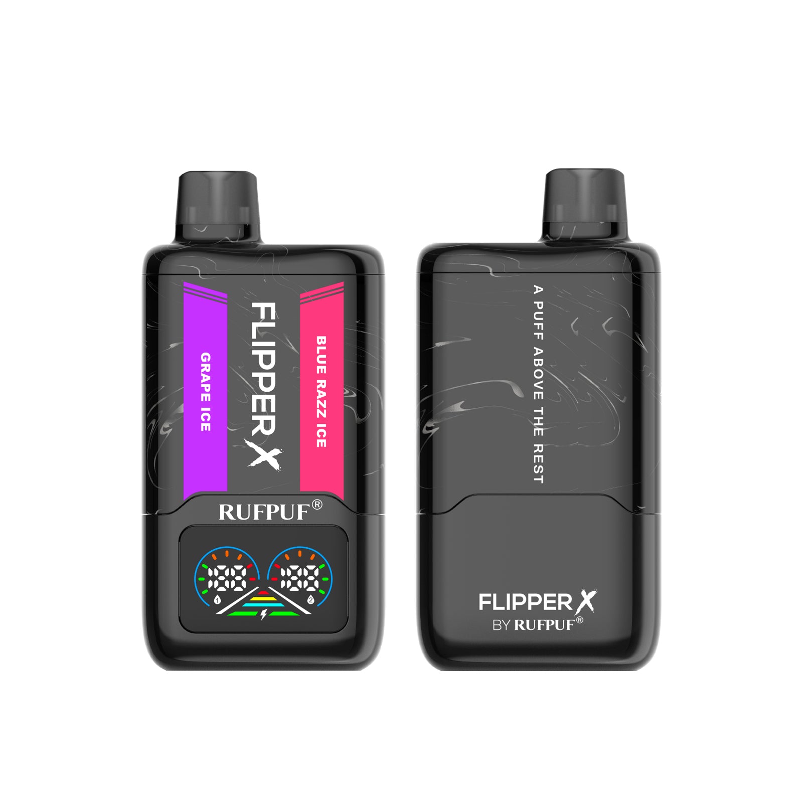 GRAPE ICE + BLUE RAZZ ICE - FLIPPER X 20K PUFFS DISPOSABLE