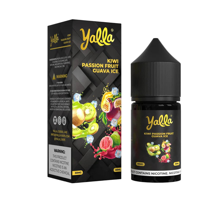 KIWI DRAGON FRUIT BERRY ICE 30ML - YALLA FUSION SERIES