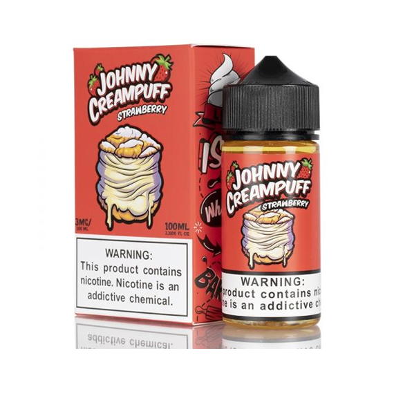 JOHNNY CREAMPUFF – STRAWBERRY 100ML