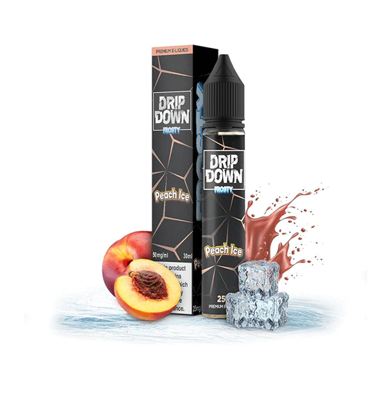 PEACH ICE 30ML - DRIP DOWN FROSTY