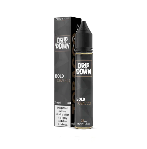 BOLD TOBACCO 30ML - DRIP DOWN FROSTY