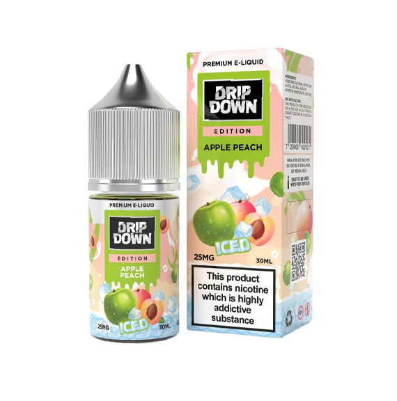 APPLE PEACH ICE 30ML - DRIP DOWN EDITION SERIES