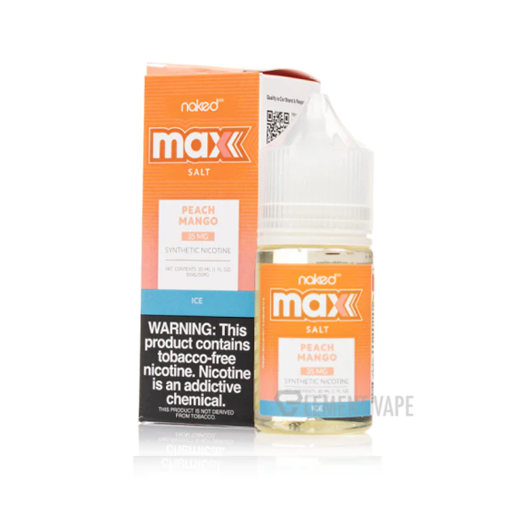 PEACH MANGO ICE 30ML - NAKED MAX SALTS