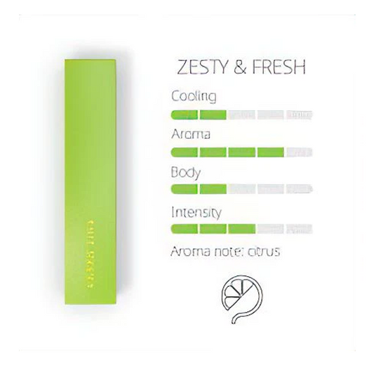 GREEN ZING 10PC CARTON - IQOS HEETS