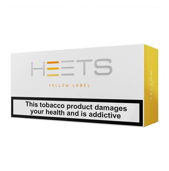YELLOW LABEL 10PC CARTON - IQOS HEETS