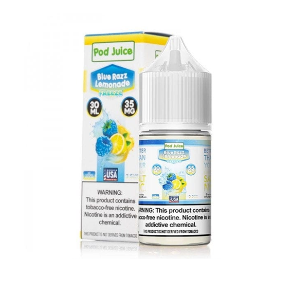 POD JUICE SALTS – BLUERAZZ LEMONADE 35MG