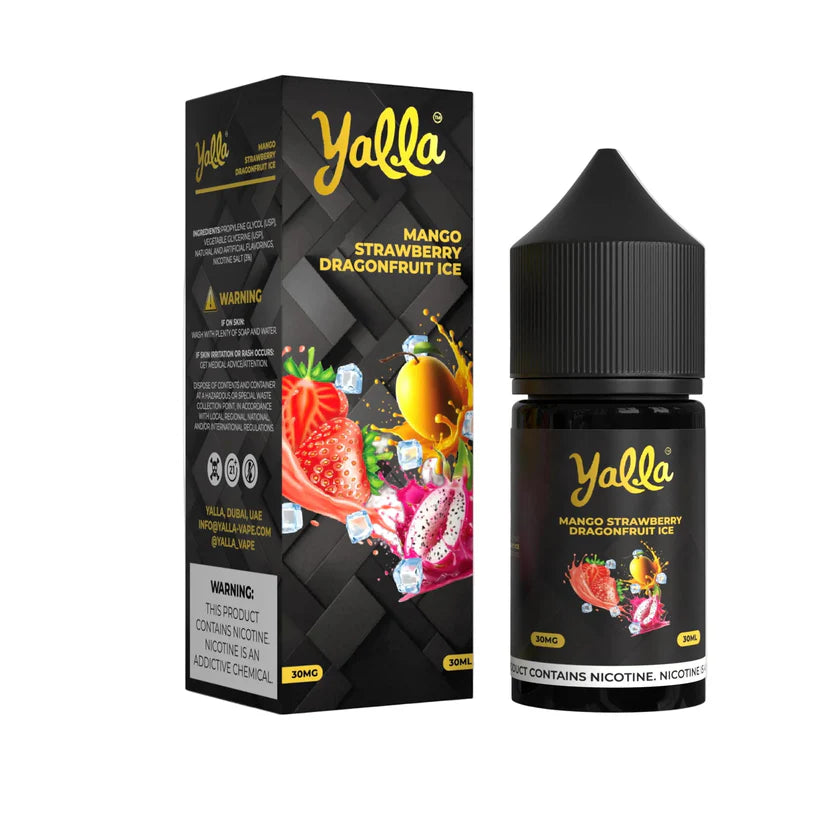MANGO STRAWBERRY DRAGON FRUIT ICE 30ML - YALLA FUSION SERIES