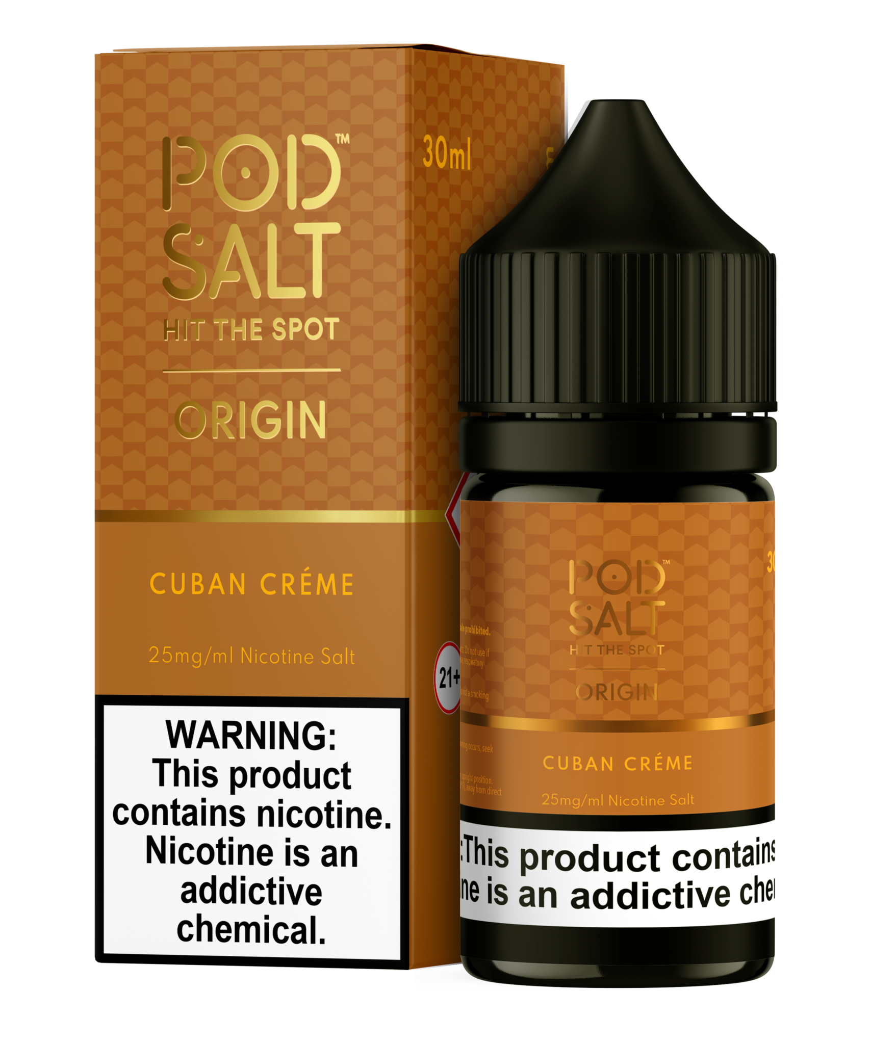 CUBAN CREAM 30ML - POD SALT ORIGIN