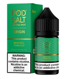 MENTHOL TOBACCO 30ML - POD SALT ORIGIN