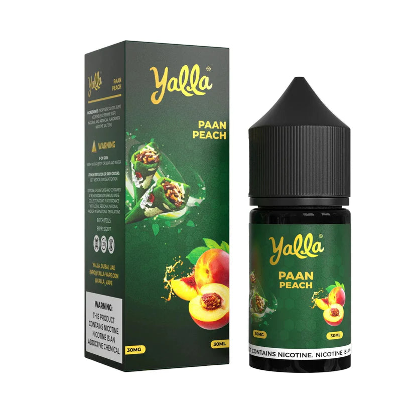 PAAN PEACH 30ML - YALLA PAAN SERIES