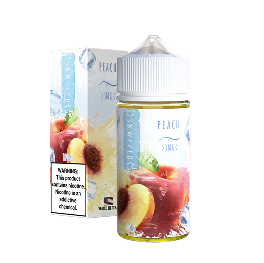 PEACH ICE 100ML - SKWEZED ICED