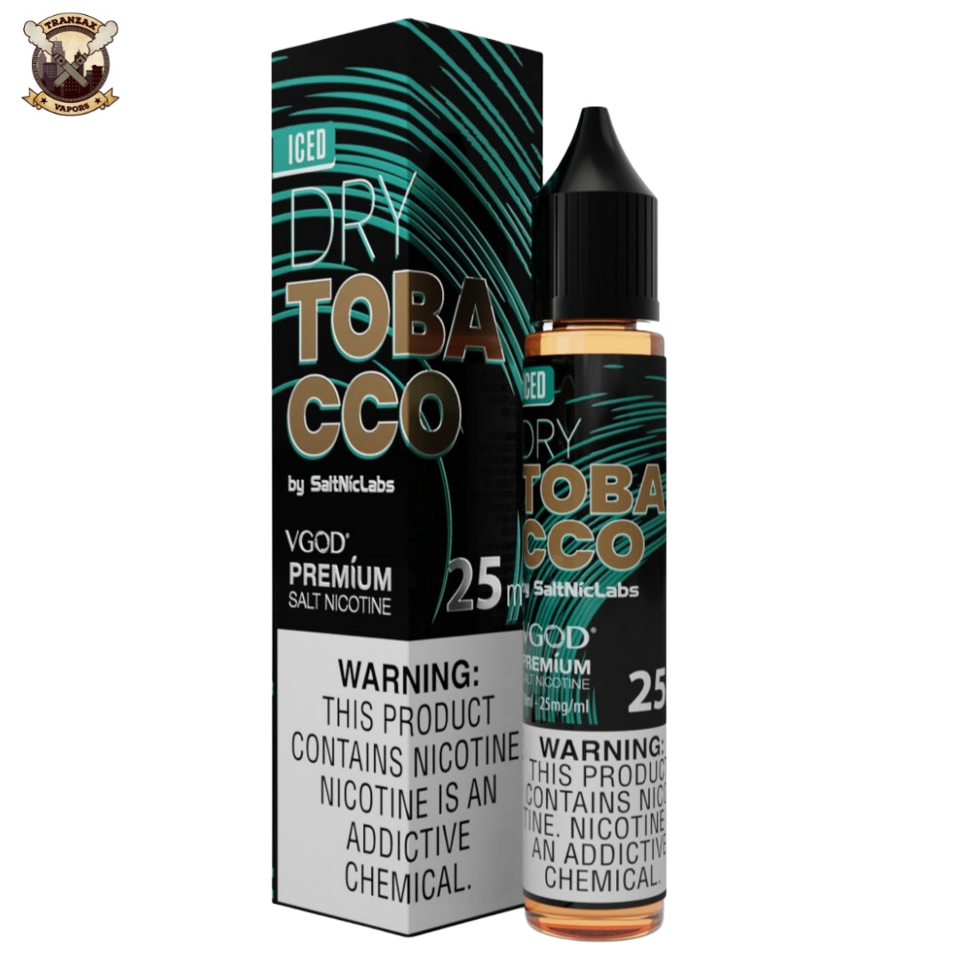 DRY TOBACCO ICED 30ML - VGOD ICED SALT NIC