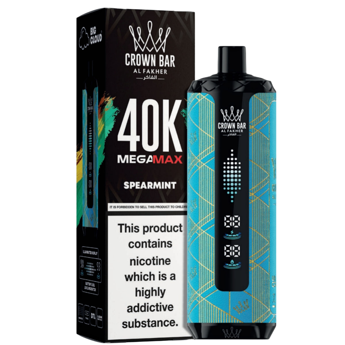SPEARMINT - AL FAKHER MEGA MAX 40K DISPOSABLE