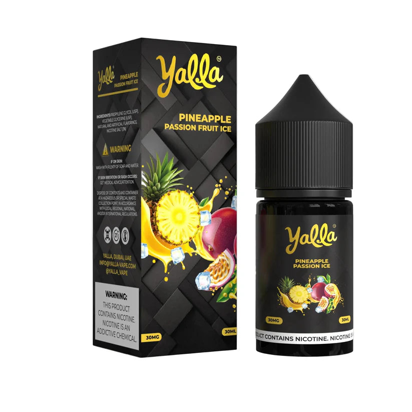 PINEAPPLE PASSIONFRUIT ICE 30ML - YALLA FUSION SERIES
