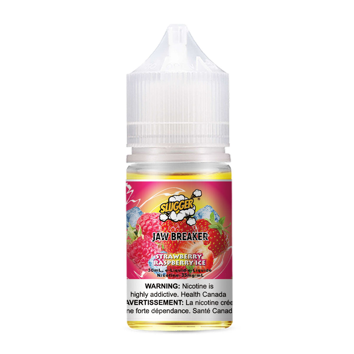 STRAWBERRY RASPBERRY ICE 30ML - SLUGGER JAW BREAKER