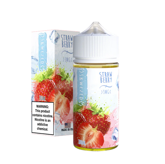 STRAWBERRY ICE 100ML - SKWEZED ICED