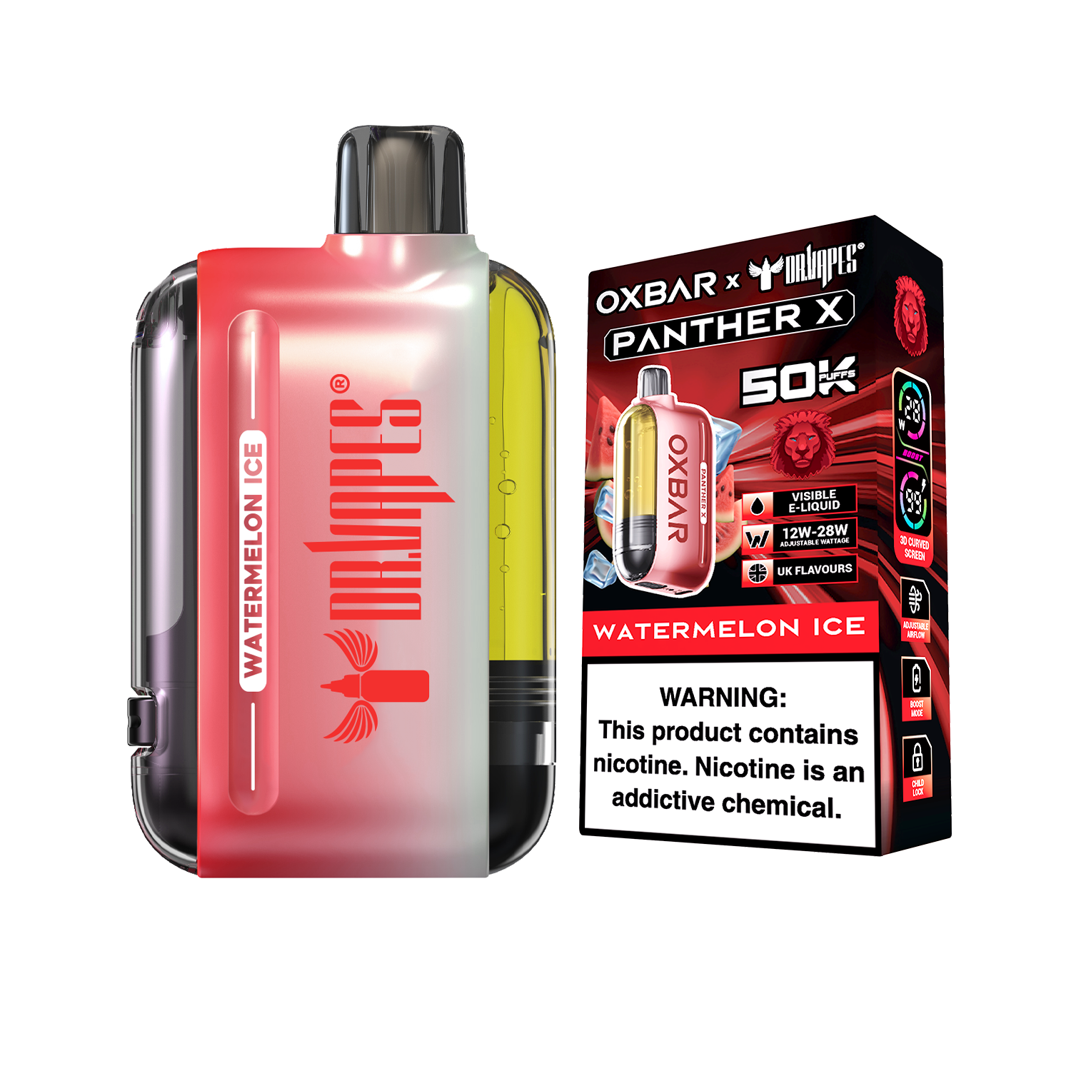 OXBAR PANTHER X DISPOSABLE 50K PUFFS
