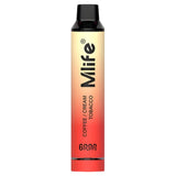 MILFE DISPOSABLE 50MG 6000 PUFFS