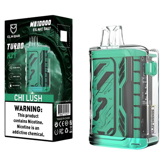 CHI LUSH ICE - ELM BAR DISPOSABLE POSH 10000 PUFFS