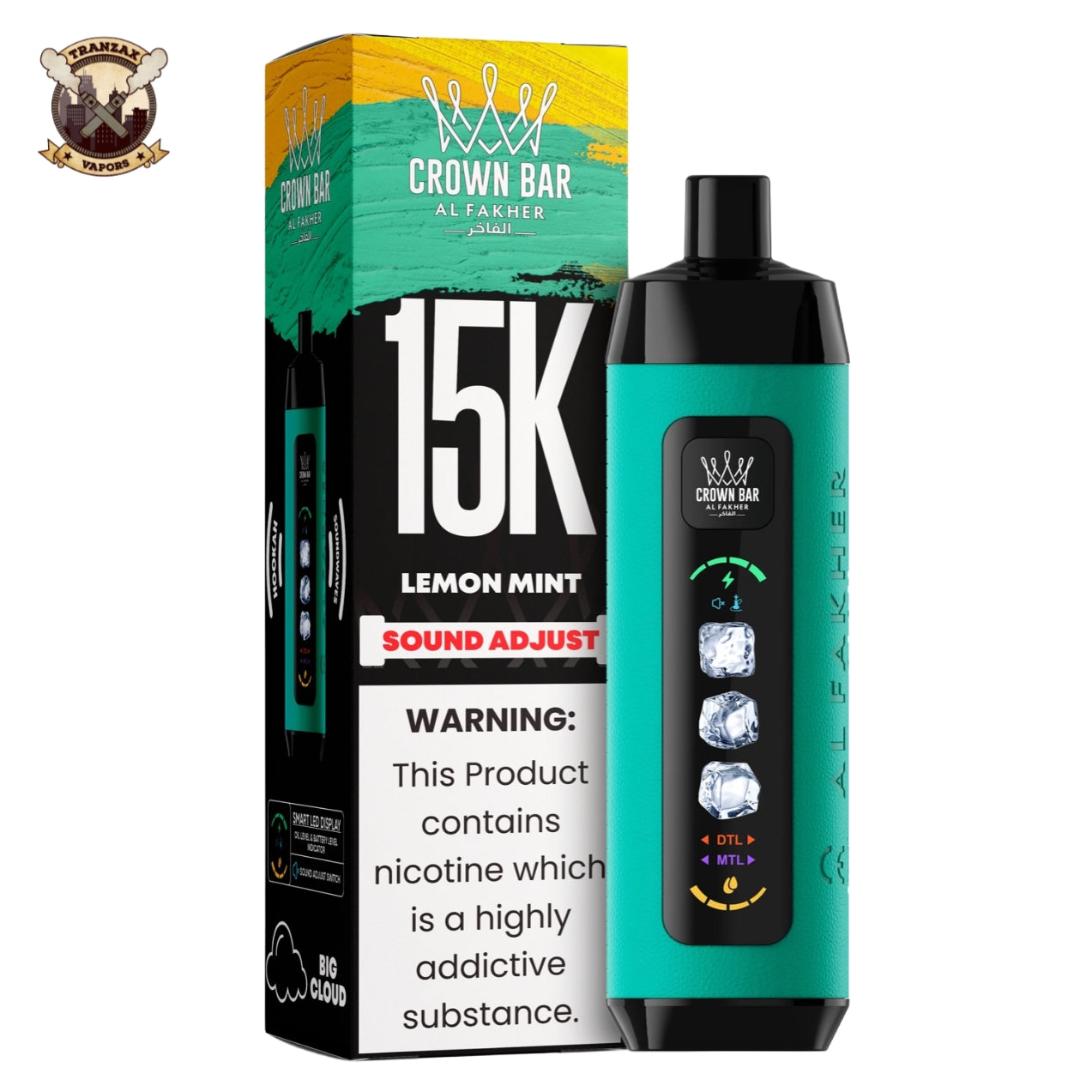 al fakher ice control crown bar hypermax