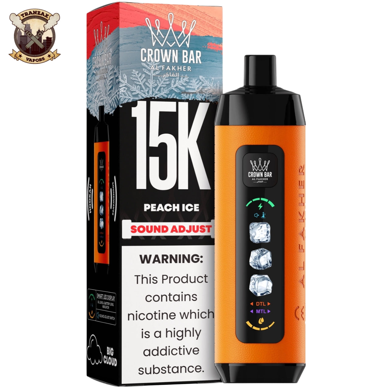 al fakher ice control crown bar hypermax