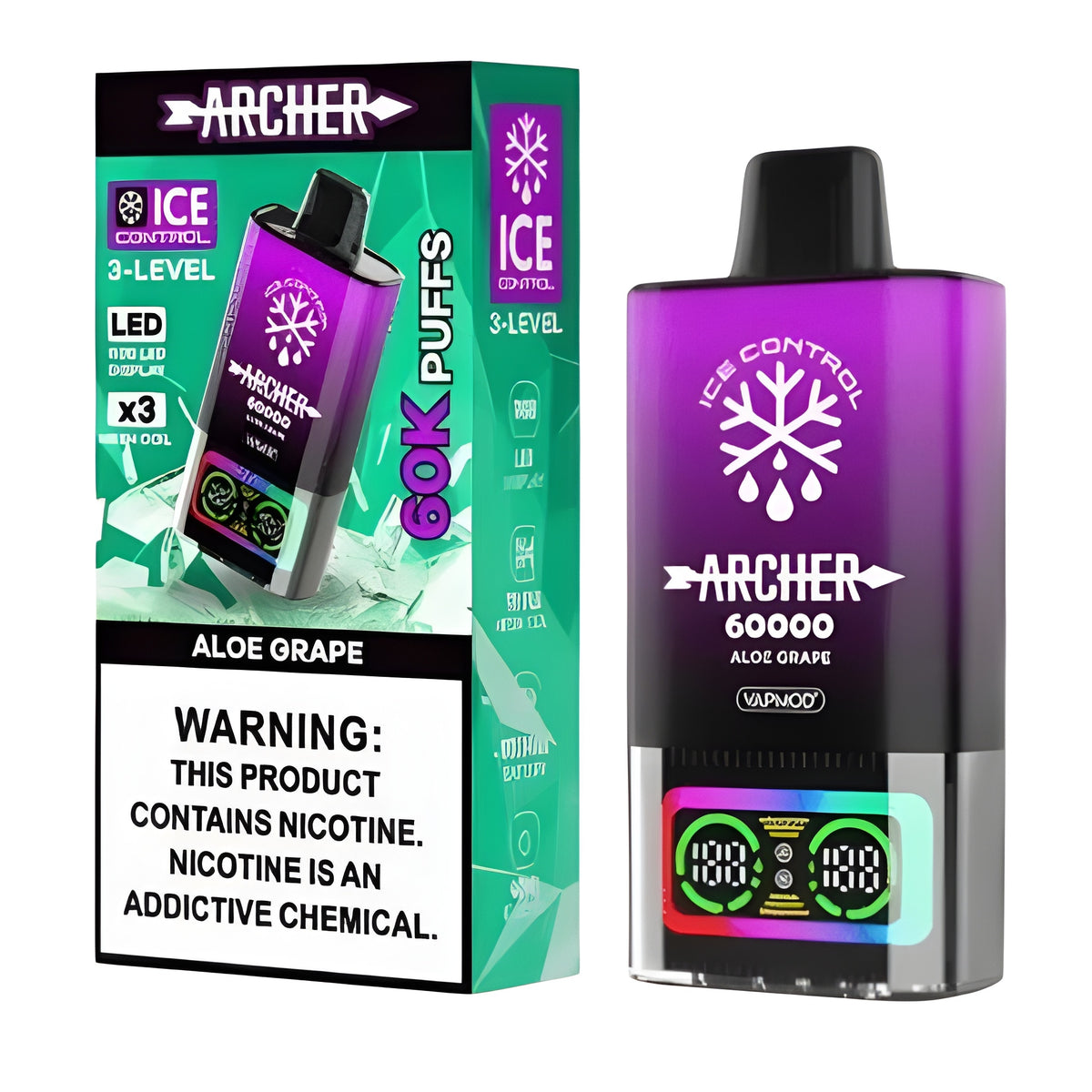 archer disposable 60k puffs