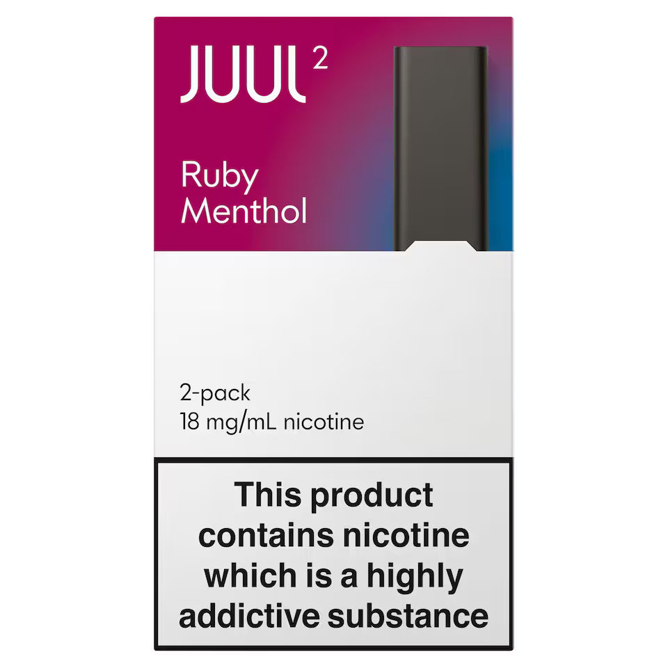 RUBY MENTHOL 18MG - JUUL 2 REPLACEMENT PODS