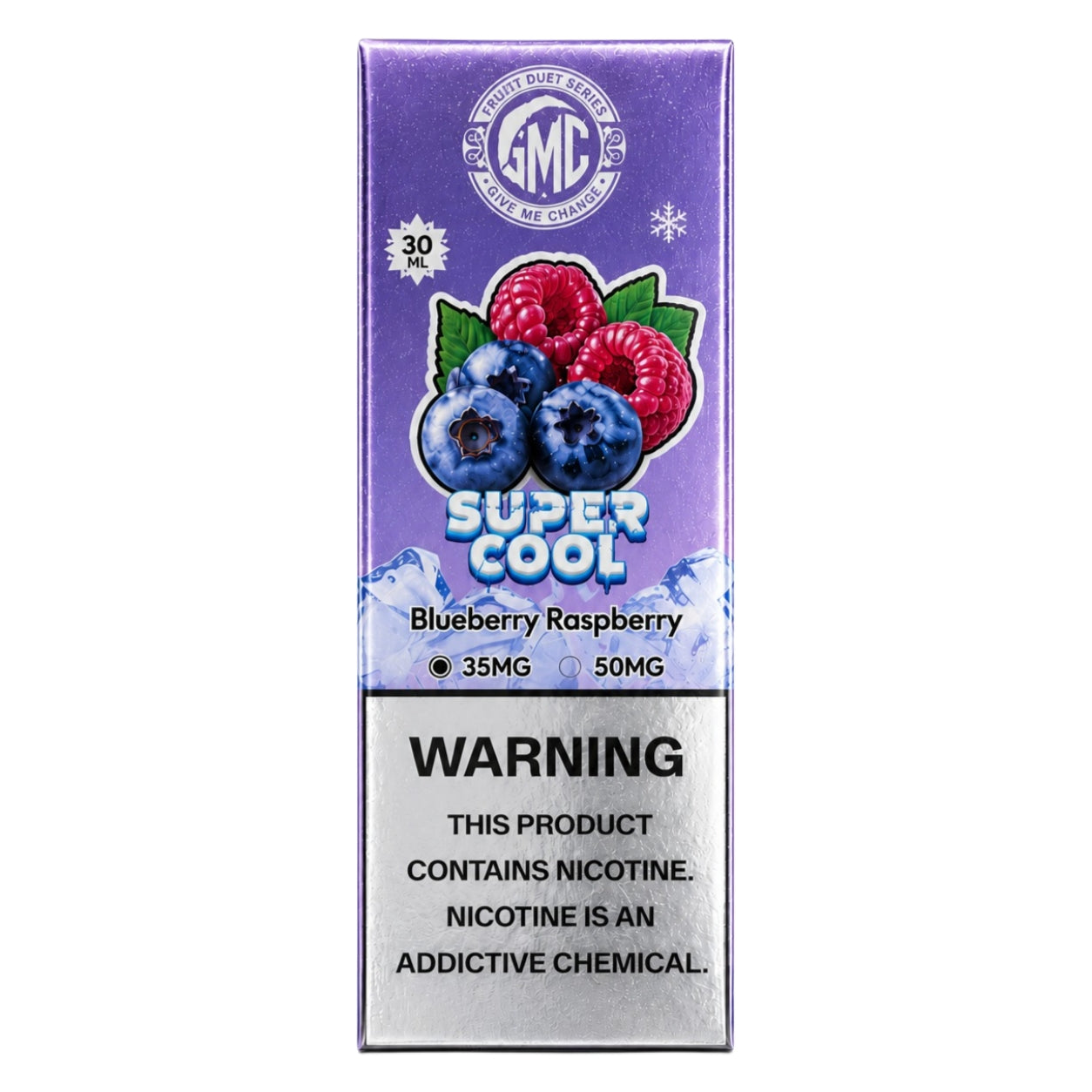BLUEBERRY RASPBERRY 30ML - GMC SUPER COOL