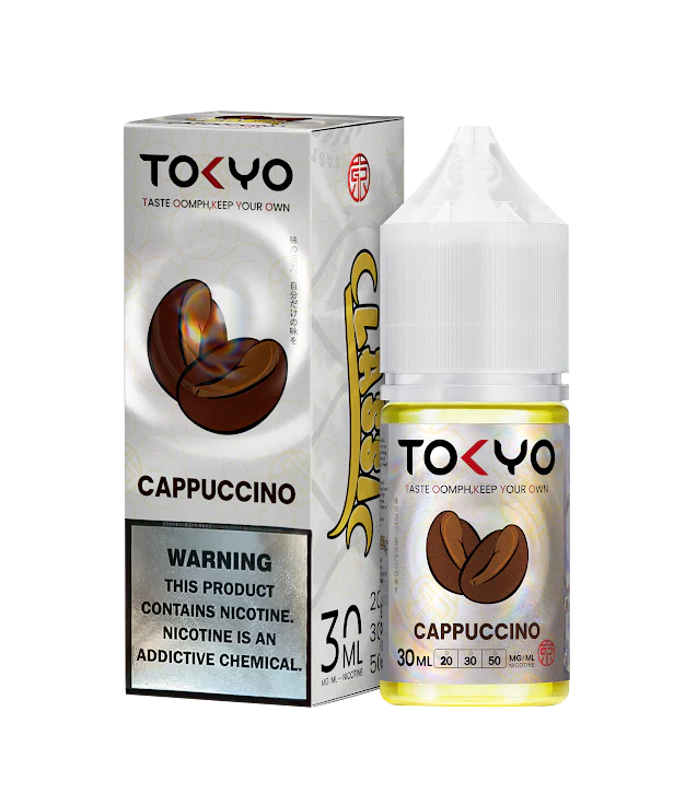 vape cappucino flavor TOKYO CLASSIC CAPPUCCINO ICE 30ML PRICE IN PAKISTAN Flavour:Fresh Strawberry / Grape BBG Blue Razz – Blip Compact Design