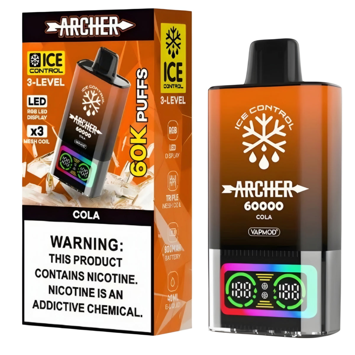 archer disposable 60k puffs