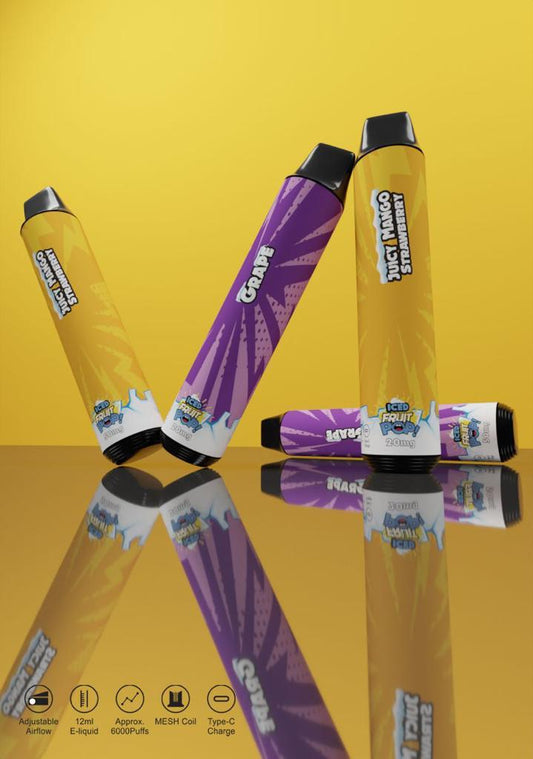 POP VAPORS DISPOSABLE 6000 PUFFS