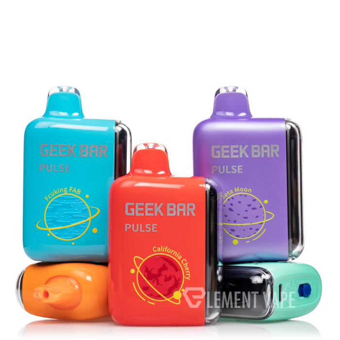 GEEK BAR PULSE DISPOSABLE 50MG 15K PUFFS GEEK BAR PULSE DISPOSABLE 50MG 15K PUFFS