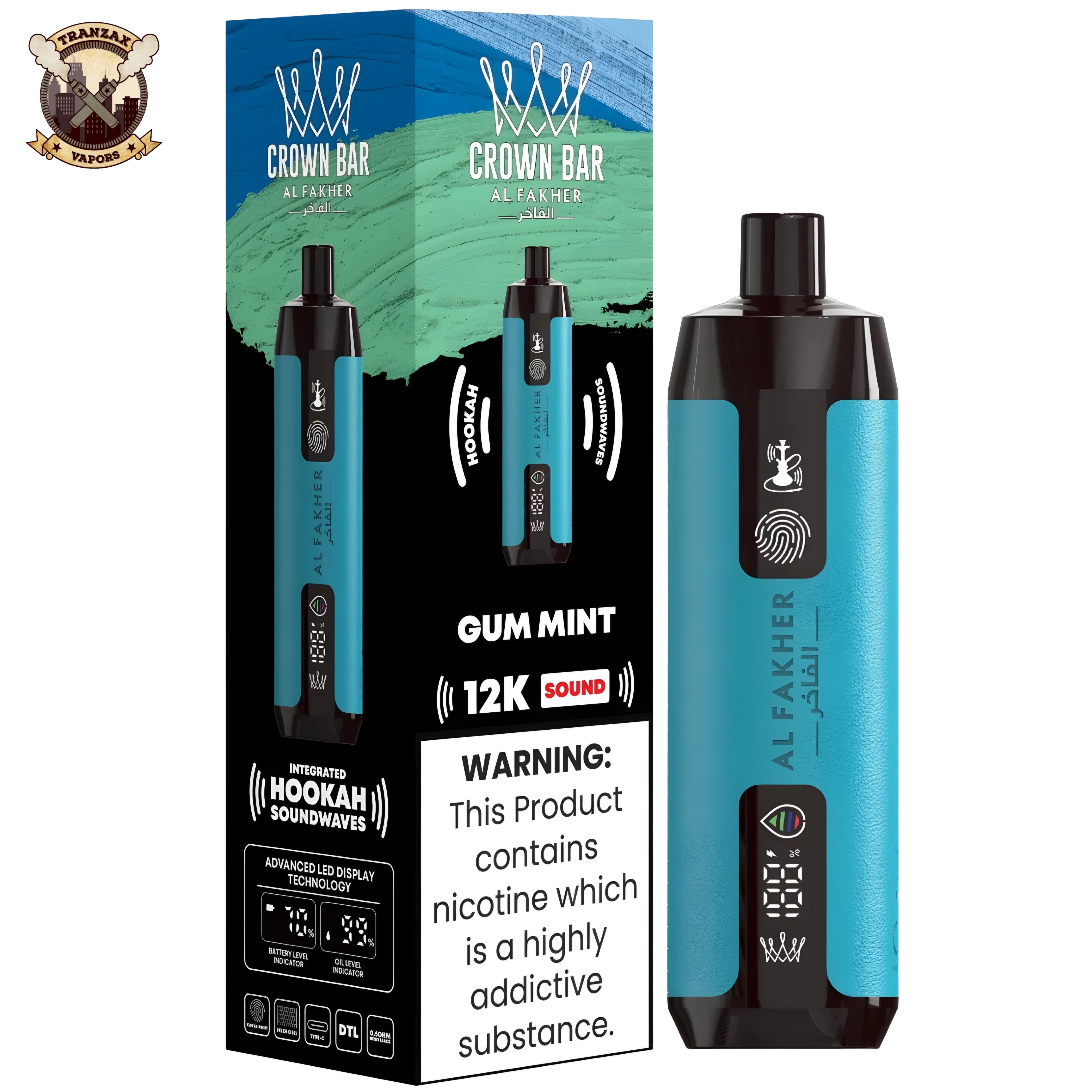 al fakher crown bar 12k disposable price in pakistan