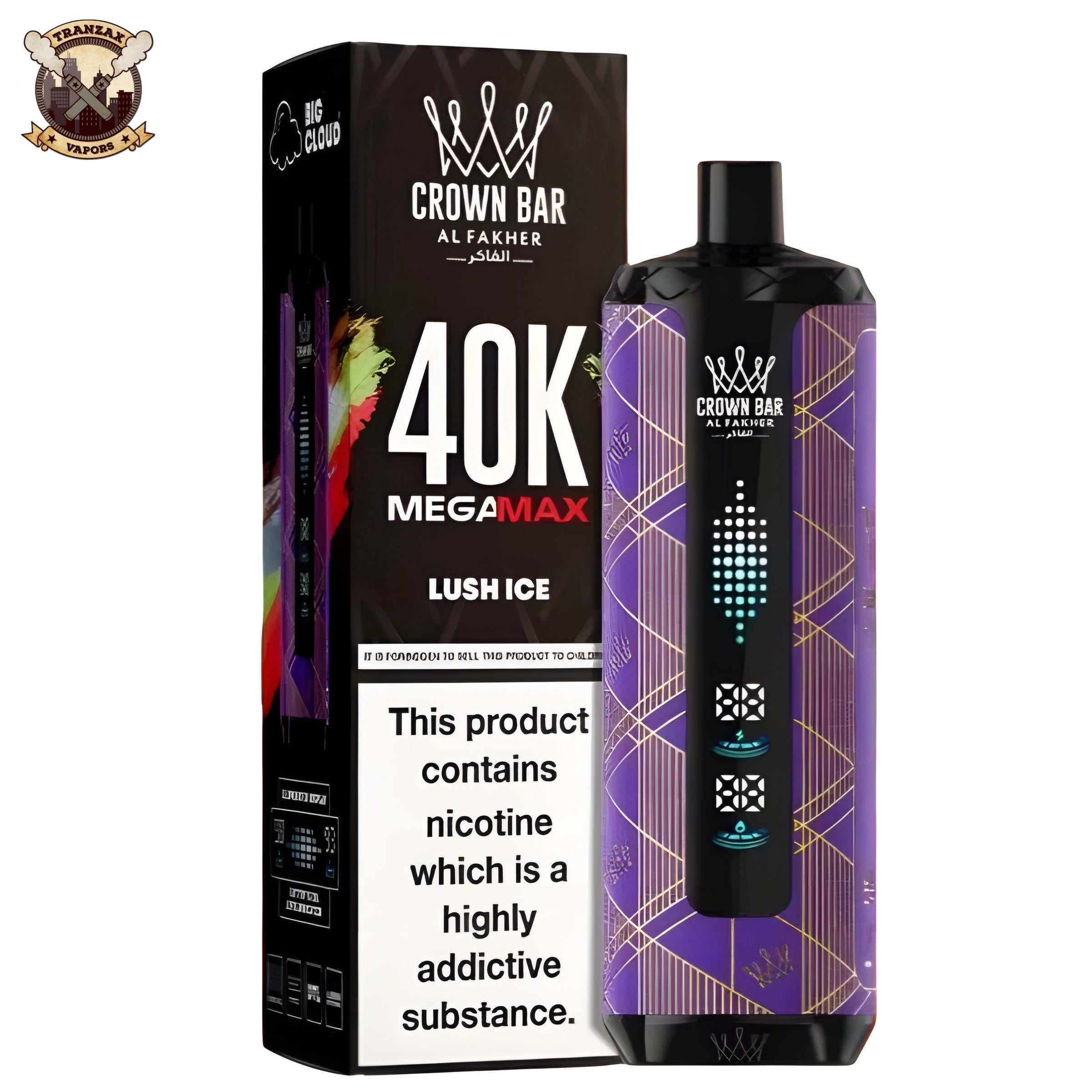 Al-Fakher-Mega-Max-Lush-Ice-40K-40000-Puffs-Disposable-Vape-Pakistan