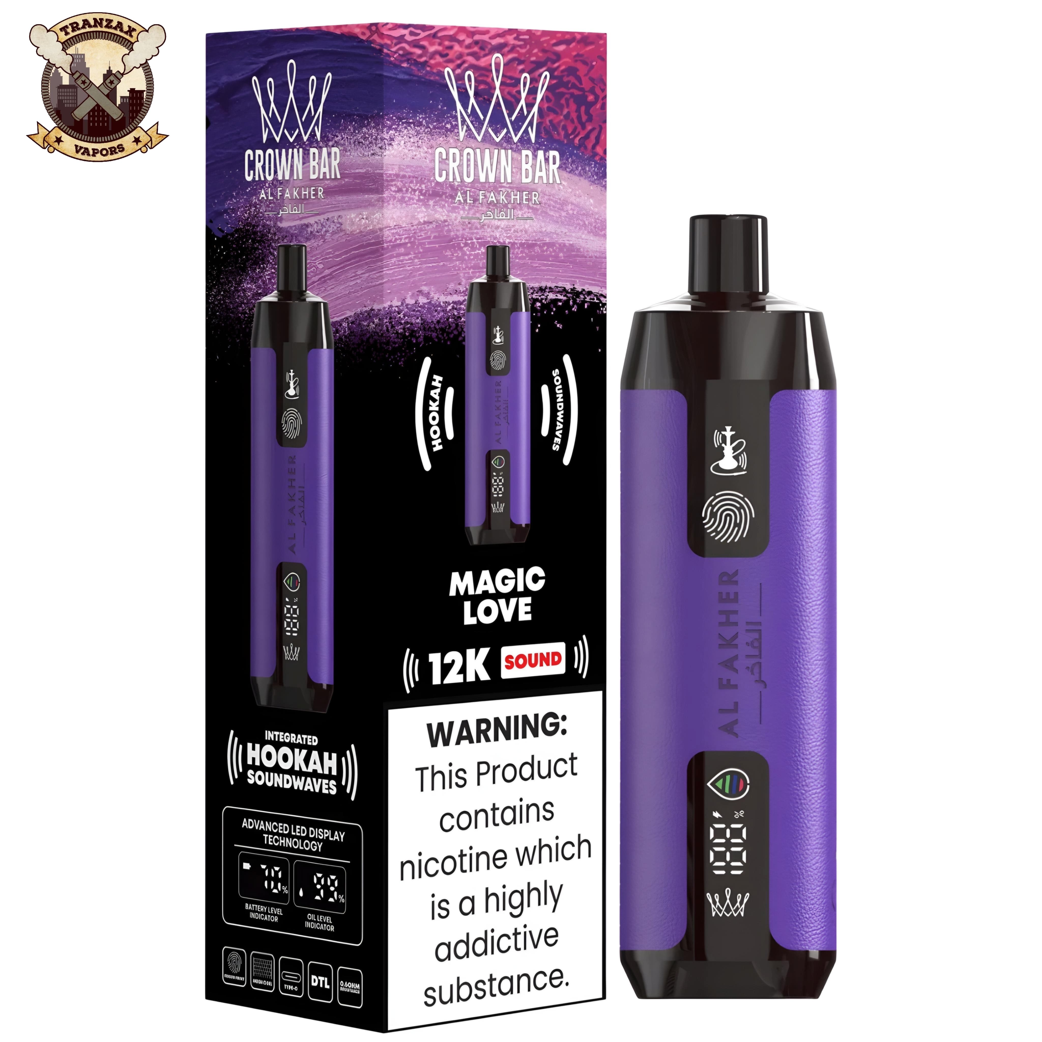 al fakher crown bar 12k disposable price in pakistan