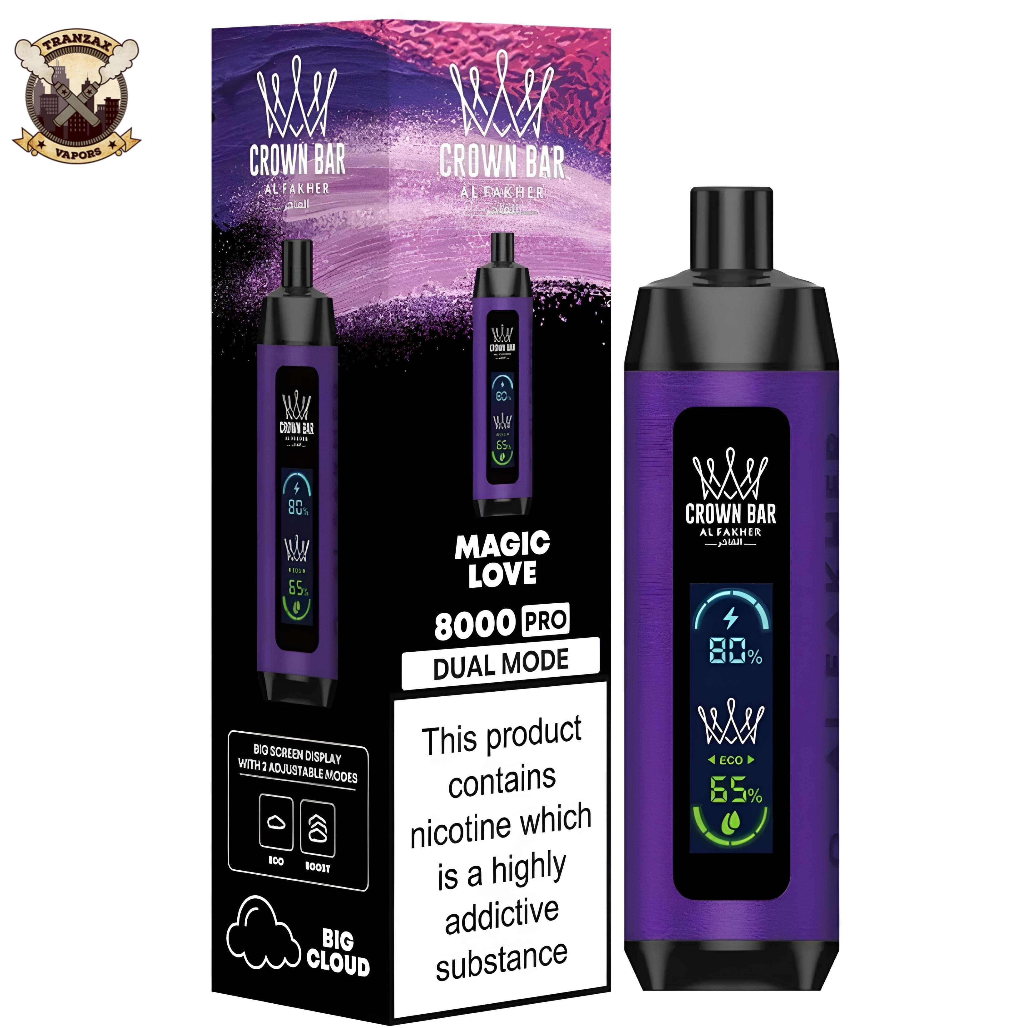 Buy AL FAKHER Crown Bar 8000 Puffs 5mg | Best Disposable Buy AL FAKHER Crown Bar 8000 Puffs 5mg | Best Disposable