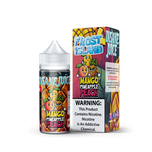 MANGO PINEAPPLE PEACH - INSANE JUICE
