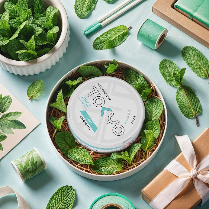 MINT 2MG - TOKYO NICOTINE GUM 2MG 40PC PACK