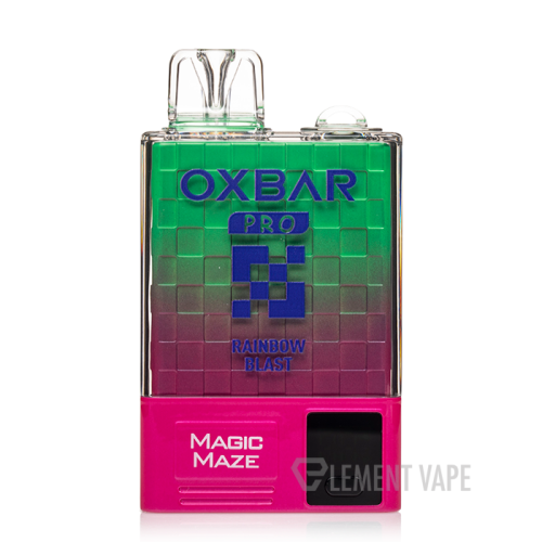 RAINBOW BLAST 50MG | OXBAR PRO DISPOSABLE 10000 PUFFS