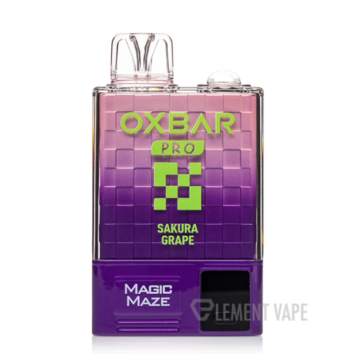 SAKURA GRAPE 50MG | OXBAR PRO DISPOSABLE 10000 PUFFS